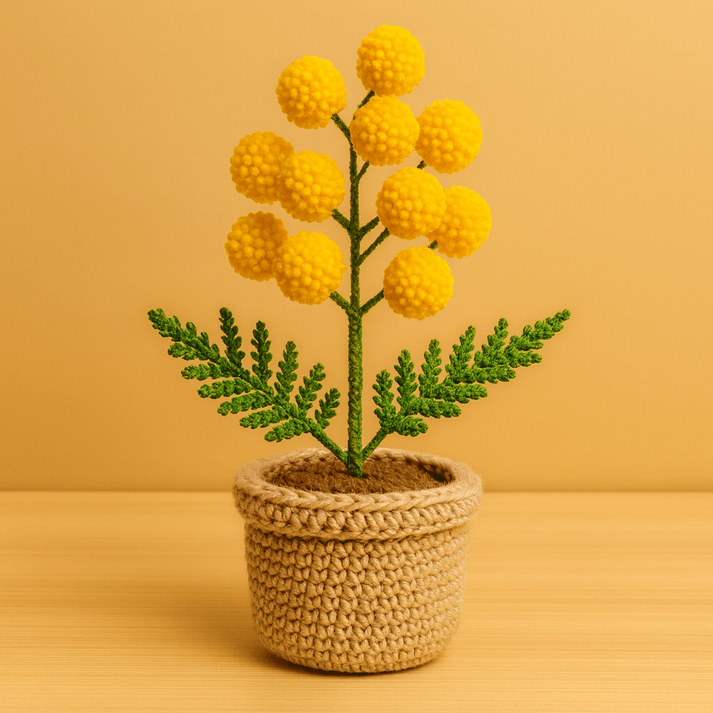 Amigurumi plant