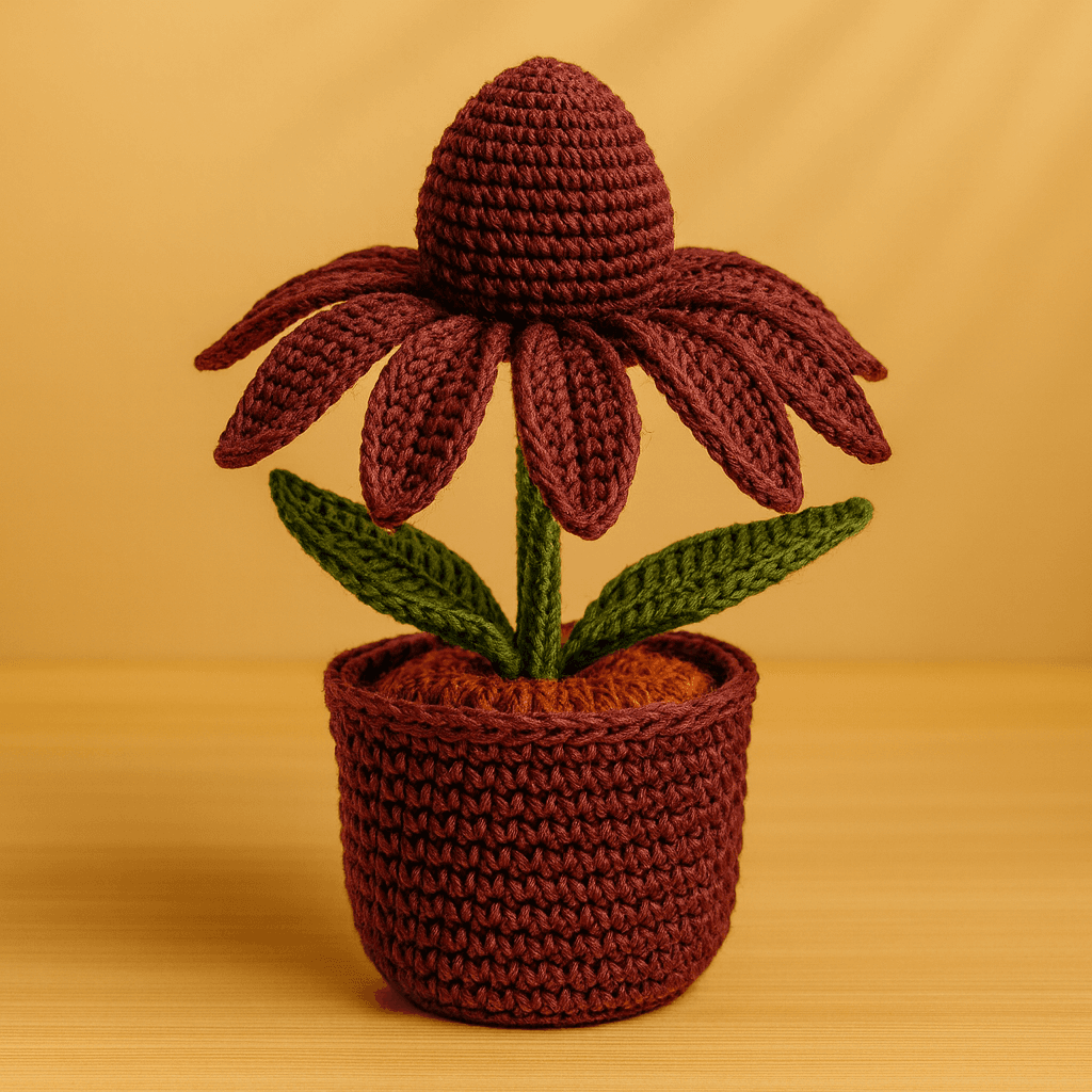 Amigurumi plant