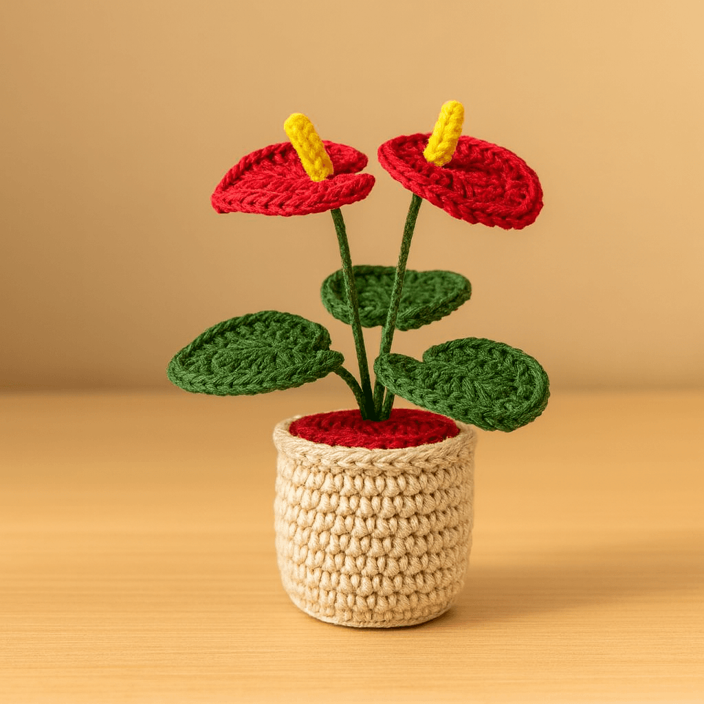 Amigurumi plant